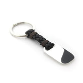 BRUNO - llavero personalizable medalla plata 22x33mm
